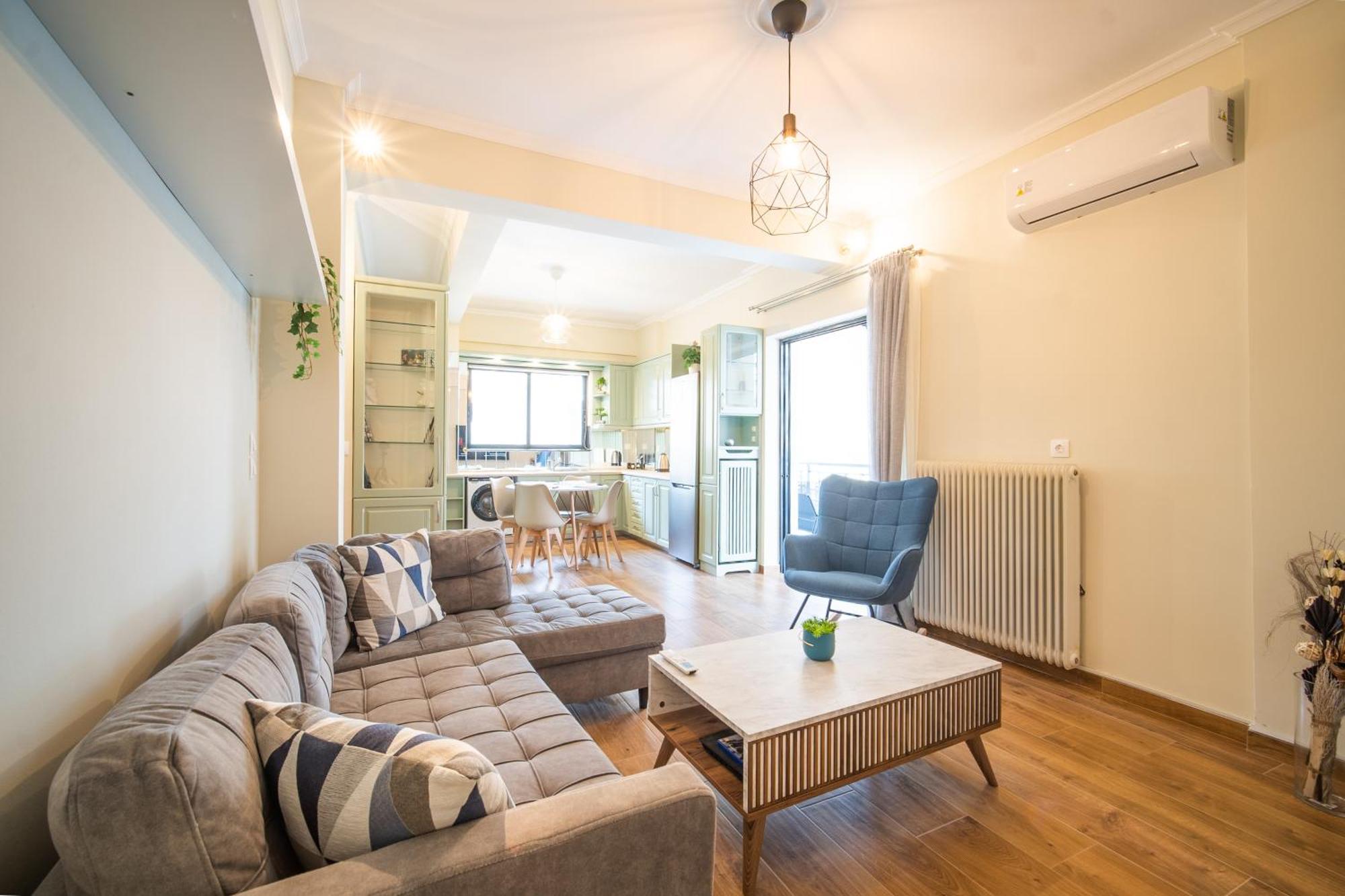 μκ αpartment 2υδ - Nikea Metro Apartment